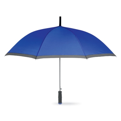 Зонт-трость, синий, полиэстер
