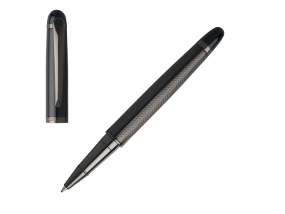 Ручка-роллер Alesso Black, металл