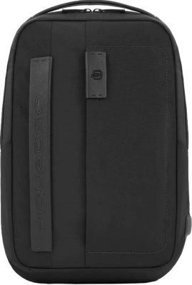 Рюкзак мужской Piquadro Pulse CA6232P16S2/N черный нейлон/натур.кожа Рюкзак мужской Piquadro Pulse CA6232P16S2/N черный нейлон/натур.кожа