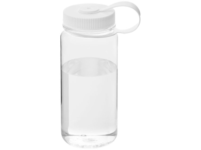 Бутылка для питья «Hardy», белый, прозрачный, пластик