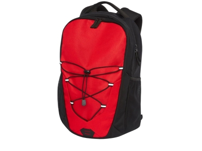 Рюкзак «Trails», черный, красный, полиэстер