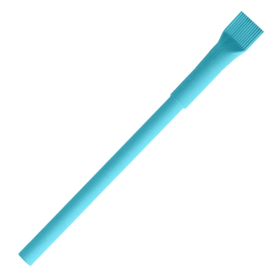 Ручка шариковая N20, голубой, бумага, цвет чернил синий, голубой, бумага
