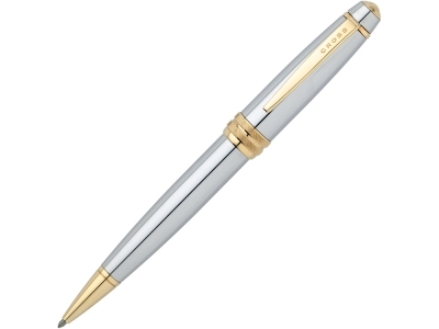 Ручка металическая шариковая «Bailey», желтый, серебристый, металл