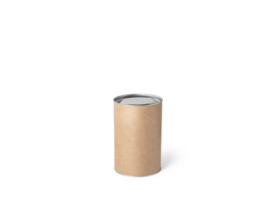 Цилиндрическая коробка «BOXIE CAN NAT», S, натуральный, металл, картон