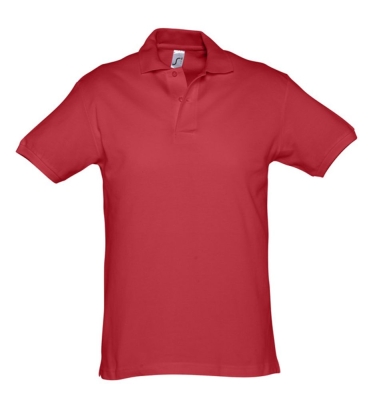 Рубашка поло мужская Spirit 240, красная, красный, хлопок