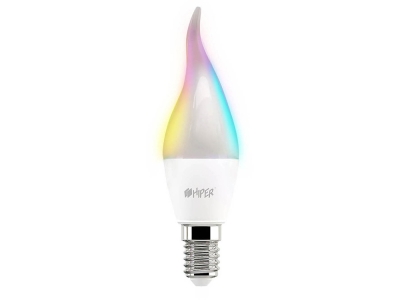 Умная LED лампочка «IoT LED C2 RGB», белый, пластик, стекло