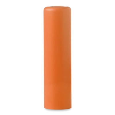 Бальзам для губ, оранжевый, пластик