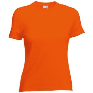 Футболка "Lady-Fit Valueweight T", оранжевый_M, 100% х/б, 165 г/м2, оранжевый, хлопок