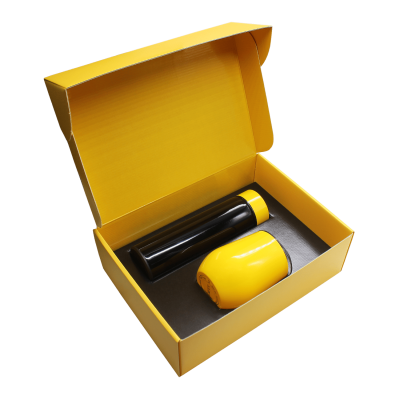 Набор Hot Box Duo C B (черный с желтым), черный, металл, микрогофрокартон