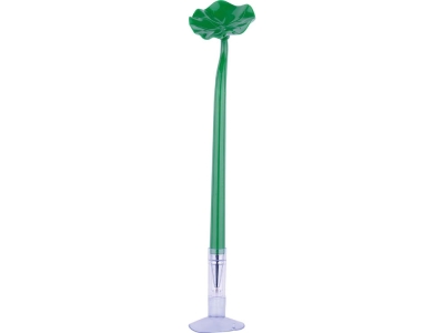 Ручка шариковая «Кувшинка», зеленый, пластик