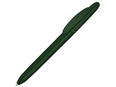Ручка шариковая из вторично переработанного пластика «Iconic Recy», зеленый, пластик