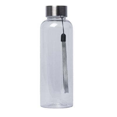 Бутылка для воды WATER, 550 мл; прозрачный, пластик rPET, нержавеющая сталь, прозрачный, пластик - rpet