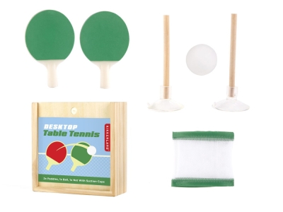 Настольная игра в теннис «Play off», зеленый, белый, дерево, пластик, нейлон