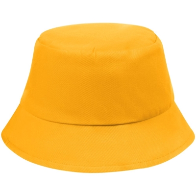 Панама Vento, желтая, желтый, сетка, верх - хлопок 100%, плотность 240 г/м²; подкладка - полиэстер 100%
