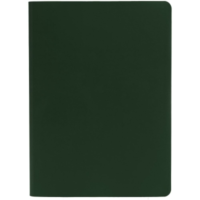 Ежедневник Flex Shall датированный, зеленый, зеленый, soft touch