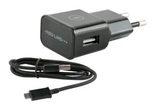 Сетевое зар./устр. Redline NT-1A 5W 1A черный (УТ000013624)