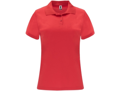 Рубашка поло «Monzha», женская, красный, полиэстер