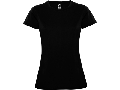 Спортивная футболка «Montecarlo», женская, черный, полиэстер