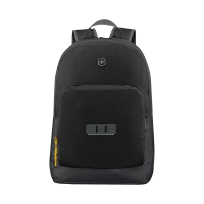 Рюкзак WENGER NEXT 23 Crango 16", чёрный, переработанный ПЭТ, 33х22х46 см, 25л