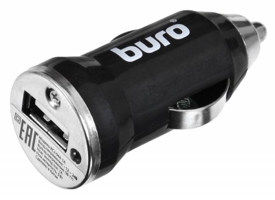 Автомобильное зар./устр. Buro XCJ-044-1A 5W 1A USB универсальное черный, пластик Автомобильное зар./устр. Buro XCJ-044-1A 5W 1A USB универсальное черный, пластик