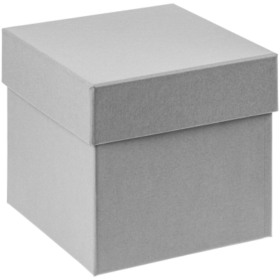 Коробка Kubus, серая, серый, картон