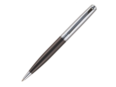 Ручка шариковая «LEO», черный, серебристый, металл