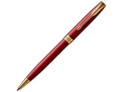 Ручка шариковая Parker Sonnet, красный, желтый, металл