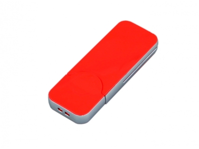 USB 3.0- флешка на 64 Гб в стиле I-phone, красный, пластик