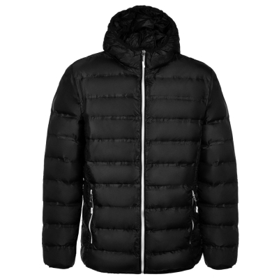 Куртка пуховая мужская Tarner Comfort, черная, черный, нейлон, плотность 70 г/м²; утеплитель - 90% пух, 10% перо