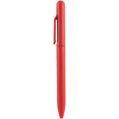 Ручка SOFIA soft touch, красный, пластик