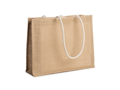 Пляжная сумка STERNA, бежевый, хлопок, растительные волокна