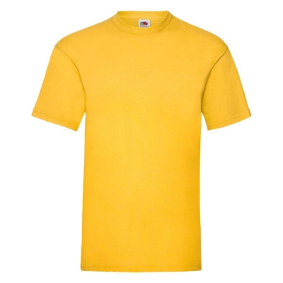 Футболка мужская VALUEWEIGHT T 165, желтый_2XL, 100% хлопок, желтый, хлопок 100%, плотность 165 г/м2