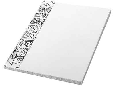 Блокнот А5 «Doodle Colour Therapy», черный, белый, бумага