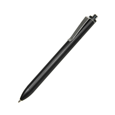 M2, ручка шариковая, черный, пластик, металл, черный, пластик, металл