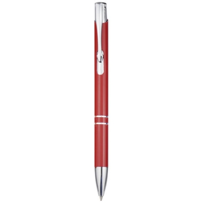 Шариковая ручка Moneta из переработанного алюминия, красный