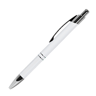 Шариковая ручка Portobello PROMO, белая, белый