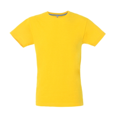 Футболка мужская "California Man", желтый, S, 100% хлопок, 150 г/м2, желтый, 100% хлопок, плотность 150 г/м2