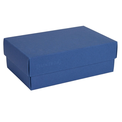 Коробка картонная, "COLOR" 11,5*6*17 см; синий, синий, картон
