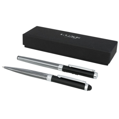 Подарочный набор для ручки Empire duo, серый, металл