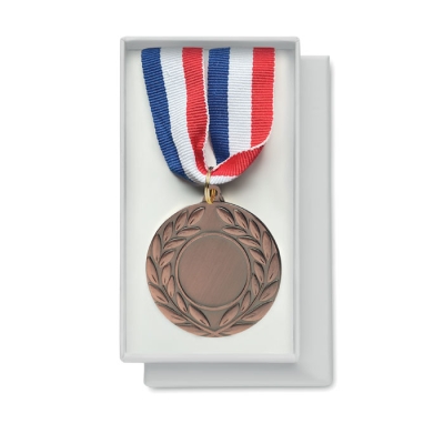 Медаль, коричневый, металл