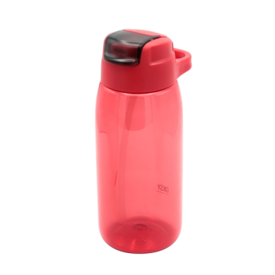 Пластиковая бутылка Lisso, красная, красный