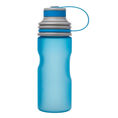 Бутылка для воды Fresh, голубая, голубой, пластик