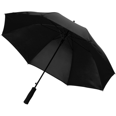 Зонт-трость Color Play, черный, черный