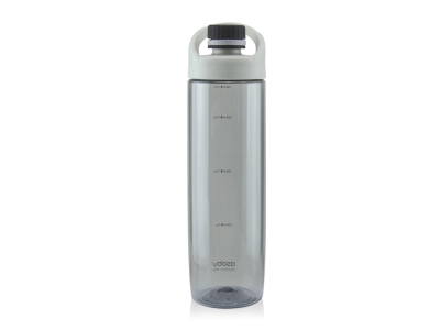 Бутылка для воды «ADVENTURER», серый, пластик
