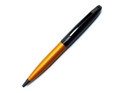 Ручка шариковая «Nouvelle», черный, оранжевый, металл