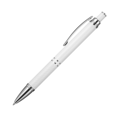 Шариковая ручка Crocus, белая, белый