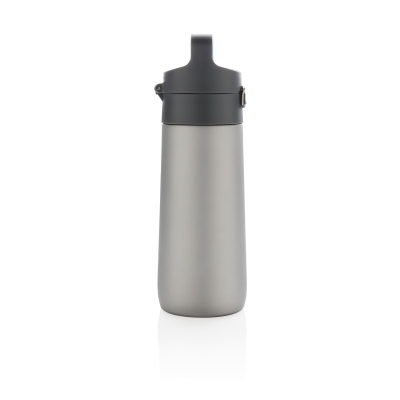 Герметичная вакуумная бутылка для воды Hydrate, серый, нержавеющая сталь; pp