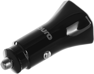 Автомобильное зар./устр. Buro BUCM1 18W 3A (QC) 2xUSB универсальное черный (BUCM18P200BK), пластик Автомобильное зар./устр. Buro BUCM1 18W 3A (QC) 2xUSB универсальное черный (BUCM18P200BK), пластик