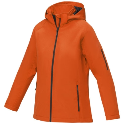Notus женская утепленная куртка из софтшелла, оранжевый