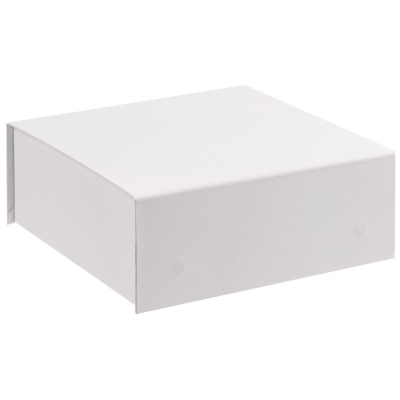 Коробка BrightSide, белая, белый, переплетный картон; покрытие софт-тач